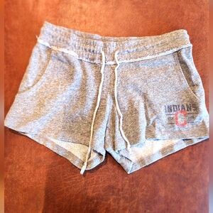 MLB Blue Athletic Shorts with Drawstring and Soft Fabric